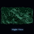 thumbnail image 4 of Startonight 3D Mural Wall Art Photo Decor Aquatic Window with Fishes Amazing Dual View Surprise Medium Wall Mural Wallpaper for Bedroom Kids Collection Wall Paper Art 32.28 inch By 59.06 inch, 4 of 4