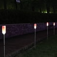 thumbnail image 4 of 5x Luces de Jardín Solares LED Sendero Iluminación de Césped Paseo Lámparas de Porche - Visible shamjiam Luz LED de trayectoria al aire libre, 4 of 5