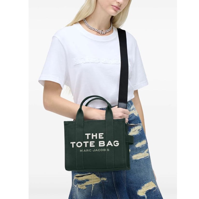 Marc Jacobs Women's The Canvas Small Tote Bag (Dark Green