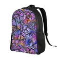 thumbnail image 2 of Fotbe Watercolor Butterflies Mochila de Viaje para Laptop, Mochila Ejecutiva Delgada y Resistente 15.6", 2 of 8