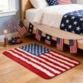 thumbnail image 4 of TanSiDing American Flag Doormat Patriotic Entry Rug, Non-Slip Scraper Mat for Front Door, Heavy Duty Outdoor Indoor Welcome Carpet, All Weather Decorative Floor Mat, 4 of 6