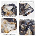 thumbnail image 3 of Dailycode Small Short Sleeve Button Down Shirts Shells and Starry Casual Shirt 3-10 Years, 3 of 9