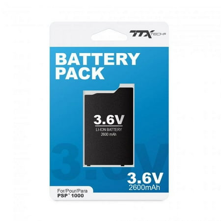 TTX Tech Replacement Battery Pack 2600mAh for PSP 1000 price history on PriceWatchPro