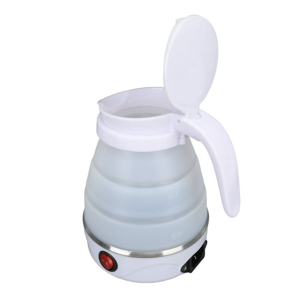 Folding Electric Kettle Travel 0.6L Silicone Boiler 600W Traveling Kettle Water Boiler Foldable Boiler Home For Kettle Water Kettle Car Kettle Electric Kettles
