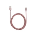 thumbnail image 1 of iStore - Câble Lightning - Lightning Mâle à USB Mâle - 4 Pi - Or rose, 1 of 4