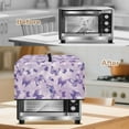 thumbnail image 5 of FOR U DESIGNS Butterfly Purple Pattern Microwave Oven Dust Cover Stain Resistant Lid for Air Fryer Toaster Oven Dust-Proof Kitchen Appliance Covers, 18.25 x 14.5 x 11 inches-S, 5 of 8