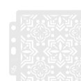 thumbnail image 2 of 9pcs Stencil DIY Drawing Mold Reusable Hollow Art Templates for Notebook Diary Scrapbook Art Projects, 2 of 3