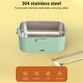 thumbnail image 3 of Electric heating lunch box,Stainless Steel Container Heated Removable Stainless Steel Use With Removable 75w Steel Container Spoon With Removable Stainless Dual Use With Car Dual Use Mizuh, 3 of 7