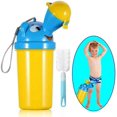 thumbnail image 2 of Orinal portátil para bebé, orinal, inodoro de emergencia para Camping, coche, viaje y entrenamiento, orinal para niño, orinal (niño), 2 of 5