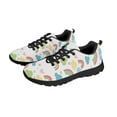 thumbnail image 6 of Psesaysky Adult Running Shoes Lightweight Breathable Walking Sneakers Print Tennis Shoes Cute Rainbow and Clouds Gifts for Women, 6 of 7