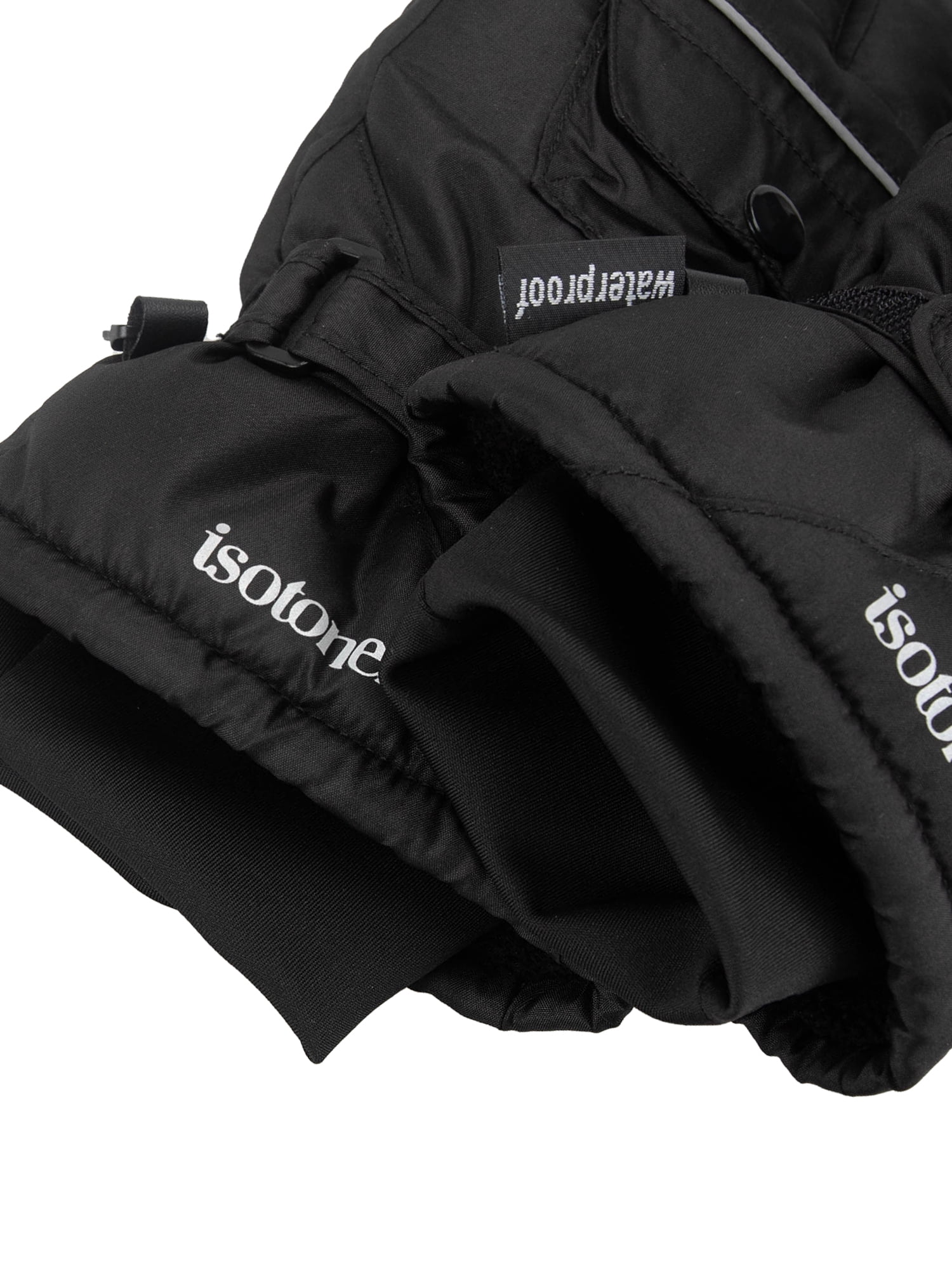 Isotoner Women's Insulated Waterproof Ski Glove with Stash Pocket