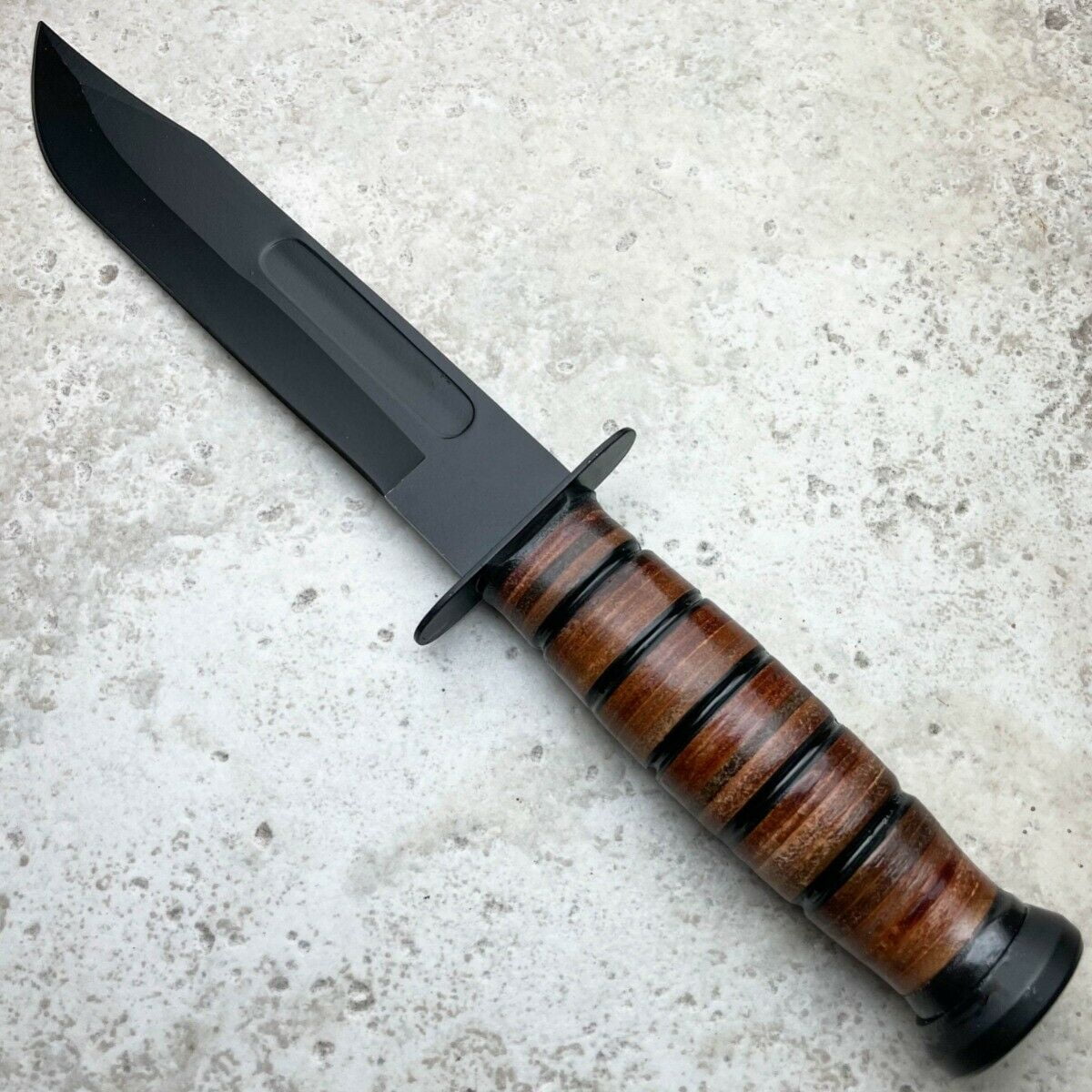 12" Camping Outdoor Fixed Blade Survival Hunting KNIFE w/ Sheath