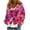 Multicolor, variant on Tbopshirt Cardigan Sweaters for Women,Womens Fleece Jackets Coats,Fall Fashion Printed V-neck Cardigan Plush Casual Jacket Long Sleeved Tops/shirt,Cardigans for Women Plus Sizes