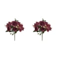 thumbnail image 2 of Moyic Ramo de flores artificiales Cabezas falsas Rosas Pantalla de simulación para el hogar Type3 NO3, 2 of 6