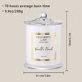 thumbnail image 2 of Chloefu LAN Vanilla Bomb Candle, Vanilla Scented Candles Gifts for Mothers Day, Gifts for Women & Men, Luxury Jar Candles, 70 Hours Long Burning, Natural Soy Candles for Home Scented, 280G, 2 of 5