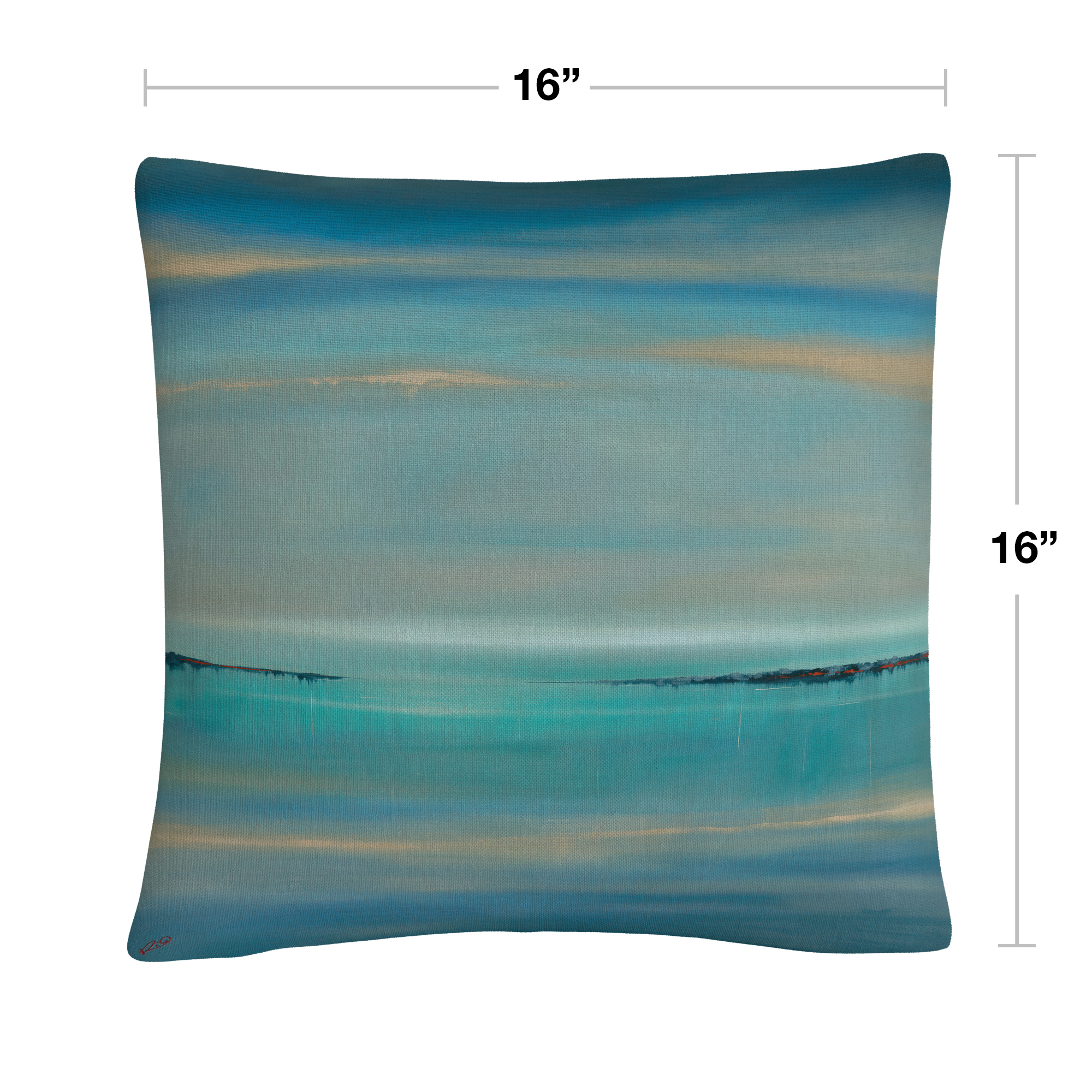The Line Of Time' Abstract Bold Industrial By Masters Fine Art 16 X 16 Decorative Throw Pillow