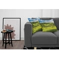 thumbnail image 3 of Ambesonne Landscape Throw Pillow Cover 2 Pack, Tuscany Italy Farms, 18", Sky Blue Apple Green, 3 of 5