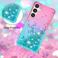 thumbnail image 4 of Funda para Samsung Galaxy S24 Plus 5G Transparente con Brillos Carcasa Protectora Antigolpes con Glitter Brillante, 4 of 5