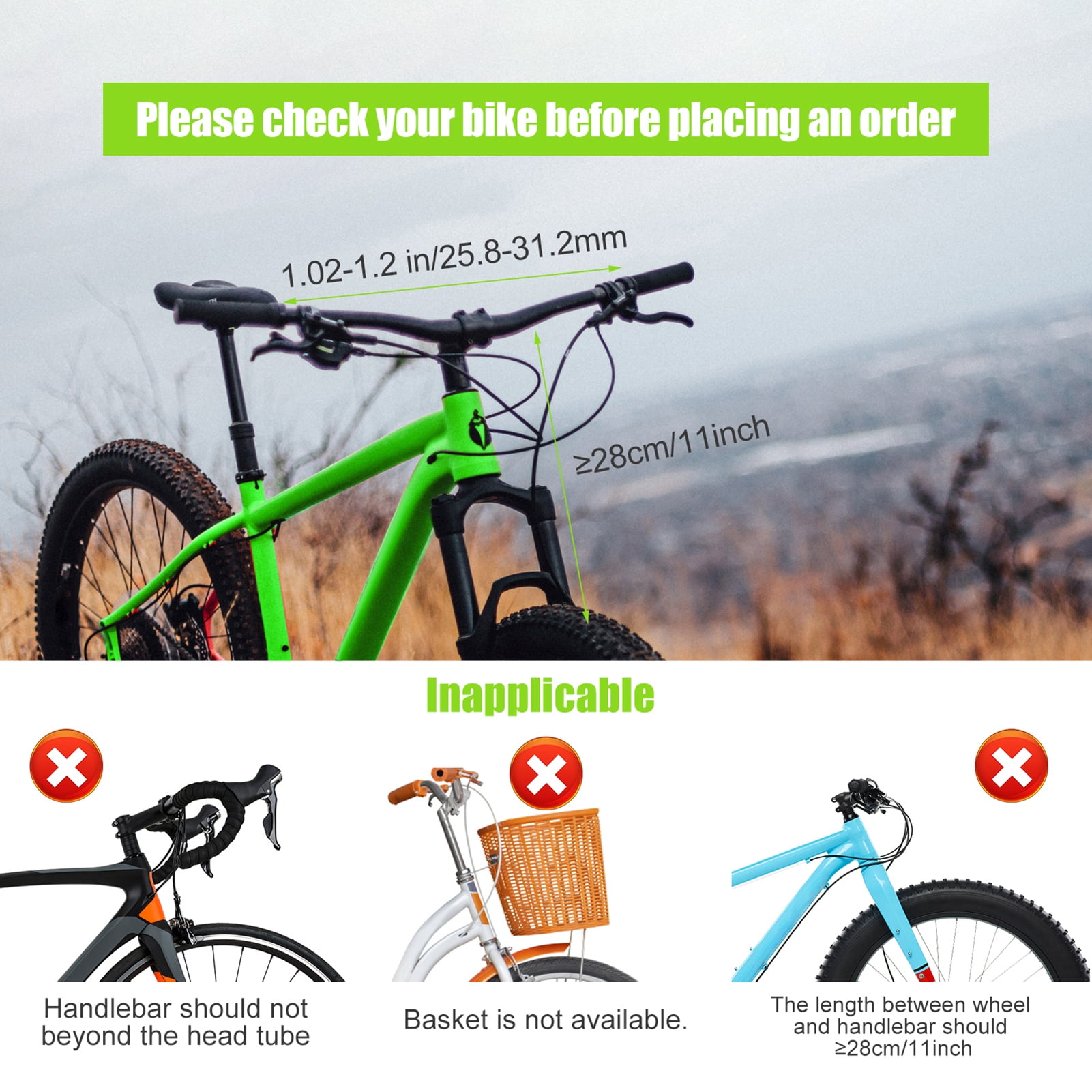 Basket Lixada  Bike Basket  Handlebar Front Basket Pet Carrier Bag For Shopping Commuting