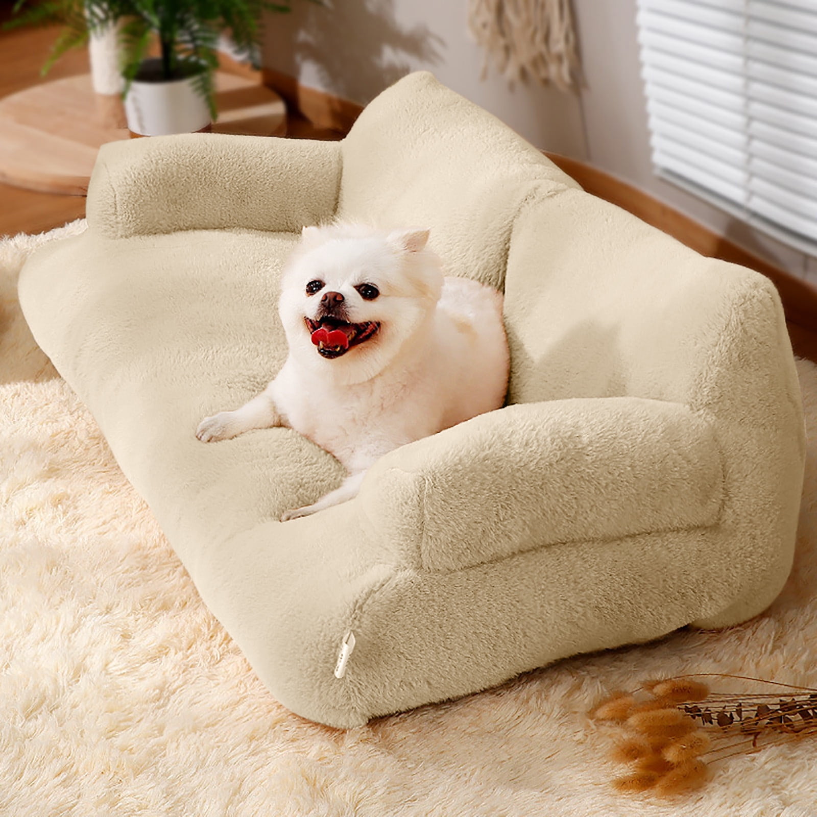 VBODN Dog Beds for Medium Sized Dogs Washable,Extra Large Dog Bed,Winter Warm Sofa Universal Pet Kennel Pet Mat Bed Supplies Pet Cushion,for Dogs & Cats Top Pet Bed