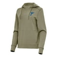 thumbnail image 2 of Women's Antigua Olive St. Louis Blues Justice Pullover Hoodie, 2 of 3