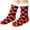 506_Red, variant on CYSFASHION Fuzzy Socks for Women Compression Home Slipper Winter Fashion Sleeping Trendy Fall Fashion Warmer Christmas Gifts Ankle Socks Black