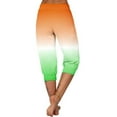 thumbnail image 6 of Scyoekwg Womens Capris Lightweight Mid Waist Capris Joggers Workout Athletic Yoga Pants Summer Casual Comfy Loose Gradient Color Trendy Ladies Capris Pants (Green,XXXL), 6 of 6