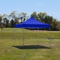 thumbnail image 7 of Blue 10x10 Instant Canopy Tent and Side Wall - Commercial-Grade Aluminum Frame - Water Resistant Canopy Top and Sidewall - Includes Wheeled Canopy Bag and Stake Kit (5 Color Options), 7 of 7