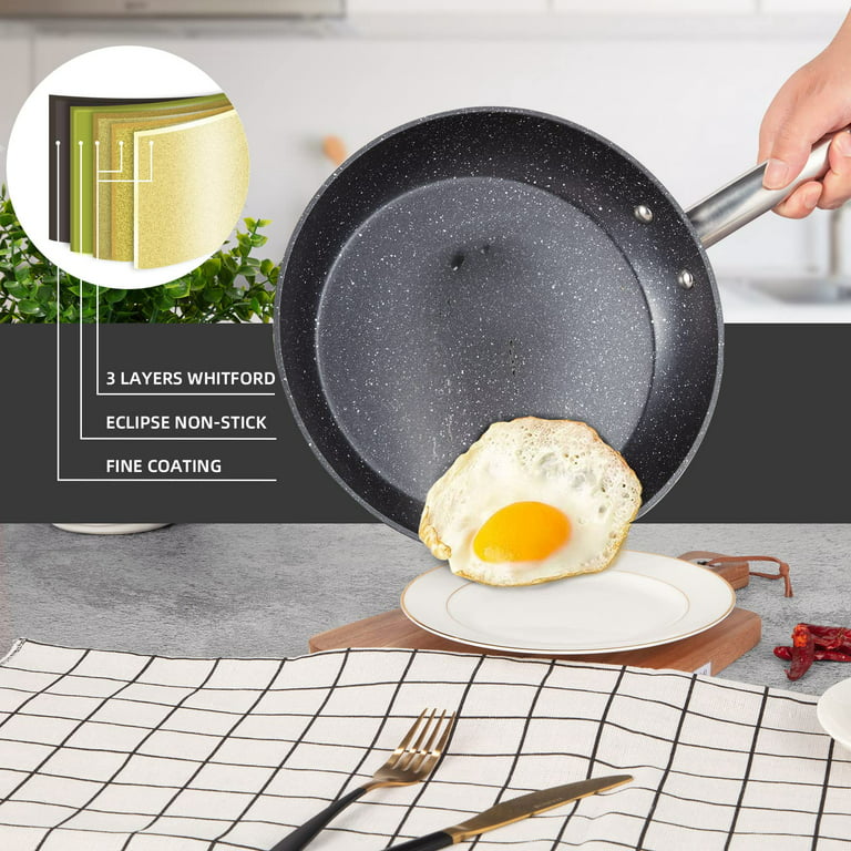 T-fal Easy Care Nonstick Cookware, Covered One Egg Wonder Fry Pan