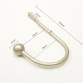 thumbnail image 6 of 2Pcs Curtain Holders Polished Double-hole U-shaped Portable Exquisite Widely Applied Durable Modern Style Wall-mounted Curtain Tieback Hook, 6 of 8