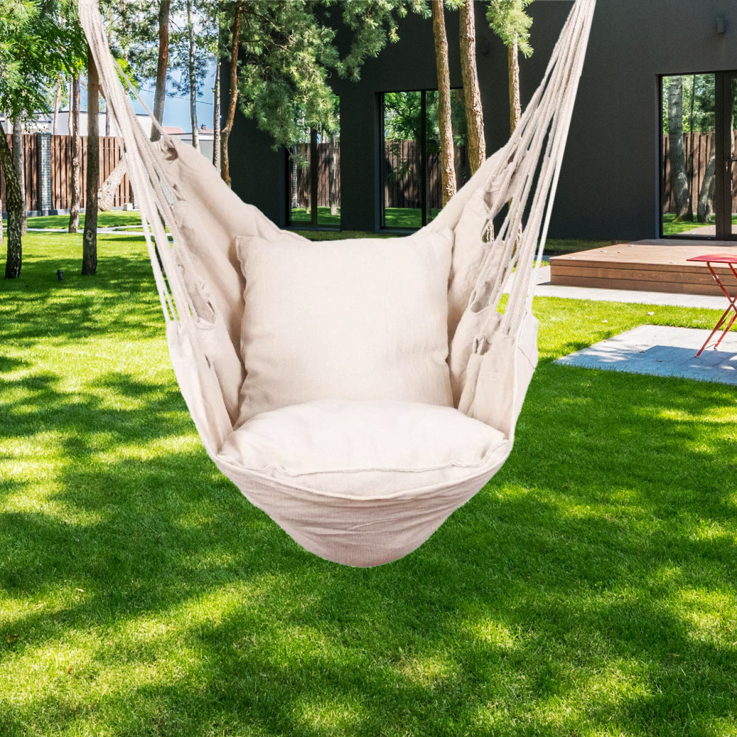 Buy SUGIFT Outdoor Hammocks Patio Hammock Chair Swing Seat with Two