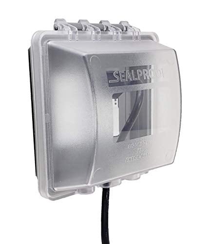 TayMac MM2410C Weatherproof Double Outlet Cover Outdoor Receptacle Protector for sale online 