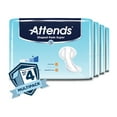 thumbnail image 4 of Attends Shaped Pads Super Unisex Incontinent Pad Contoured 13 X 27.2 Inch SPSA, 80 Ct, 4 of 5