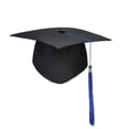thumbnail image 1 of Minnieouse Sombrero académico Tamaño libre Acrílico Academy Souvenir Caps Múltiples colores Pendiente Bachelor Headgear Closure Graduation Hat Sombreros #2 Minnieouse  PS6429-02, 1 of 6