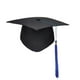 thumbnail image 1 of Minnieouse Sombrero académico Tamaño libre Acrílico Academy Souvenir Caps Múltiples colores Pendiente Bachelor Headgear Closure Graduation Hat Sombreros #2 Minnieouse  PS6429-02, 1 of 6