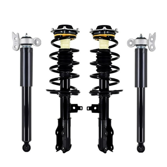 Set Front Quick Complete Strut-Coil Spring-Rear Complete Shock Kit For 2019 2020 GMC Acadia