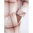 thumbnail image 4 of Joyspun Women's Long Sleeve Flannel Sleep Top and Pants Pajama Set, 2-Piece, Sizes XS-3X, 4 of 4