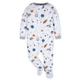 thumbnail image 6 of Gerber Baby Boy Sleep 'n Play Footed Pajamas, 2-Pack (0/3 Months - 6/9 Months), 6 of 8