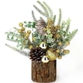 thumbnail image 1 of Árbol de Navidad KPX artificial para mesa, tamaño pequeño, con adornos, 1 of 6