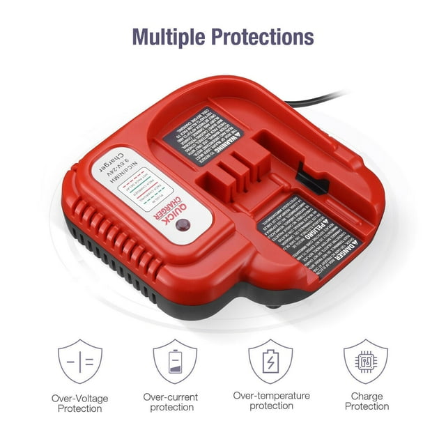 de de repuesto de 9,-24 V apto para Black and Decker HPB12 HPB96 HPB18 FS18C CUTICAT Carga de litio