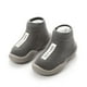 thumbnail image 1 of Zapatos de primeros pasos para bebé, niño pequeño, niño, niña, suela suave de goma, zapatos casuales descalzos, botines de punto antideslizantes, 1 of 4