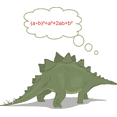 thumbnail image 3 of CafePress - THINKING DINO Men's Value T Shirt - Men's Classic Cotton T-Shirts, 3 of 3