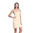 thumbnail image 3 of coreal Full Slip pour Femmes sous Robe Réglable Bretelles Spaghetti Genou Longueur Slips Sous-Vêtements de Nuit, 3 of 4