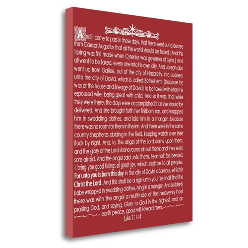 Tangletown Fine Art 'Christ the Lord' by Jo Moulton Textual Art on Wrapped Canvas
