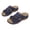 Blue, variant on VerPetridure Womens Wedge Sandals Summer Ladies Fashion Slippers Women's Flower Slope Heel Sandals Casual Wear Shoes