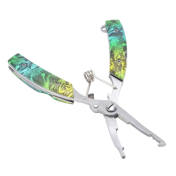 Fishing Tackle Accessories,Multi‑function Fishing Pliers Stainless Braid  Line Cutters Hook Remover Fishing Plierswith Blades Breakthrough Technology  