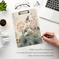 thumbnail image 4 of Coolnut Acrylic Clipboards with Low Profile Clip, A4 Standard Size 9" x 12.5" File Holder for Writing Drawing, Clip Boards for Doctors Offices, Chinese Hummingbirds Florals Gifts, 4 of 7