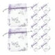 thumbnail image 3 of KAKOWELY 50 bolsas de organza decorativas, pequeñas bolsas de regalo para dulces, bolsas de organza novedosas, bolsas de malla con cordón para fiestas., 3 of 5