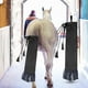 thumbnail image 3 of Bolsa con Flecos Impermeable Negro para Caballos Equitación, 3 of 7