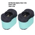 thumbnail image 3 of Filtro de aire para cortacésped, conjunto de ensamblaje de afinación, telas no tejidas aceitosas, piezas de Control Industrial, 2 uds., 3 of 8